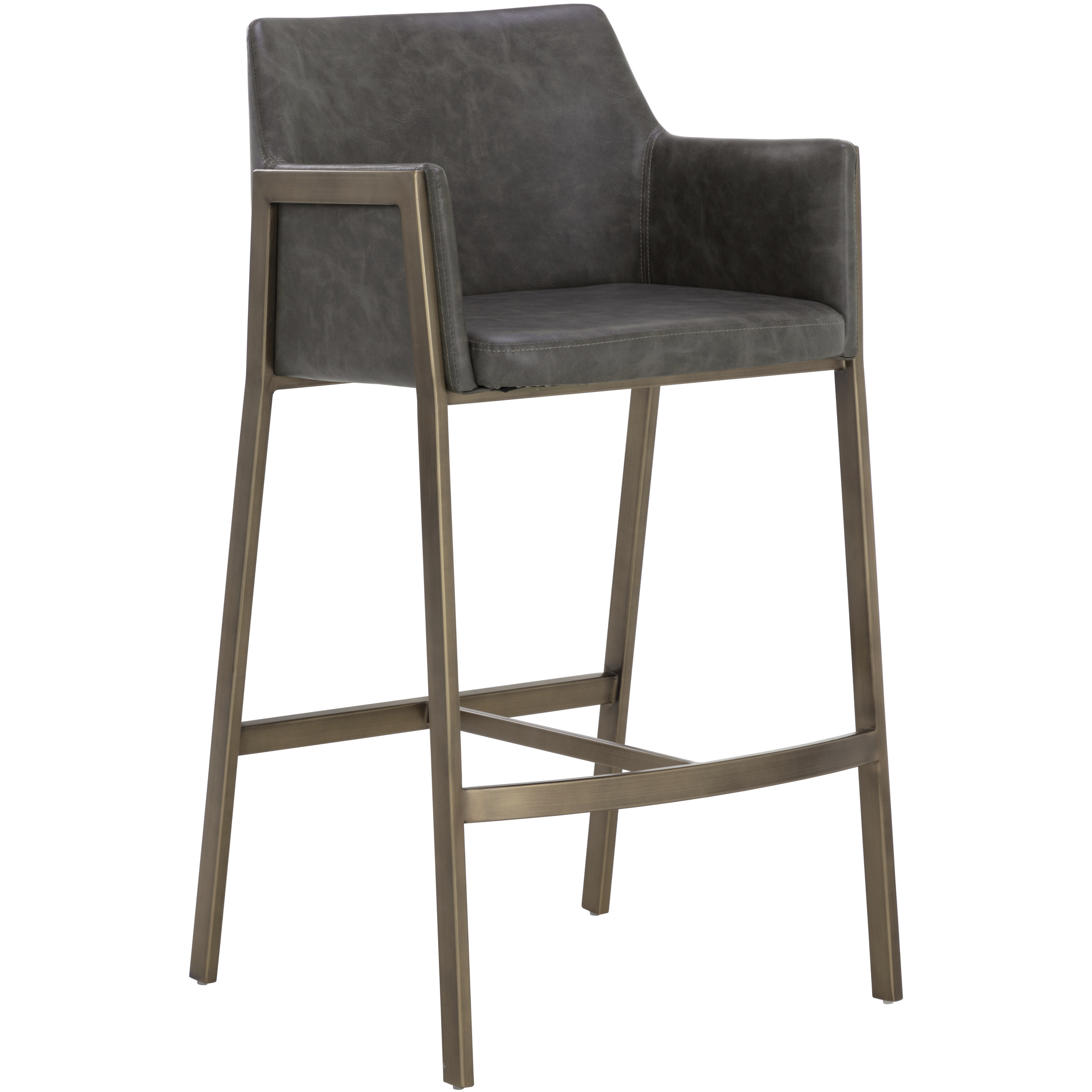 Bernadette 41.75 inch Kendall Grey Barstool
